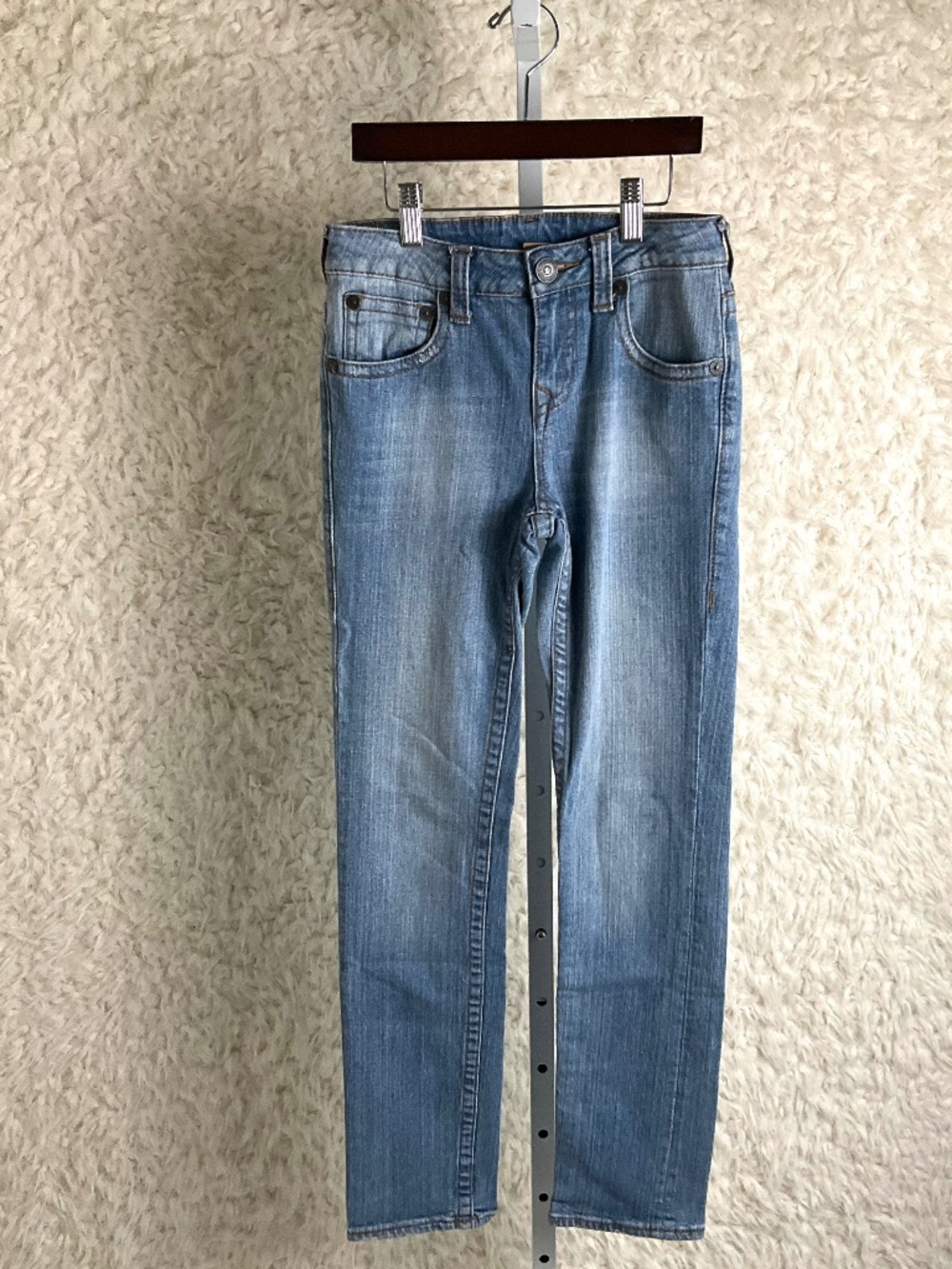 TRUE RELIGION GIRL'S DENIM BLUE JEANS~SIZE 12!